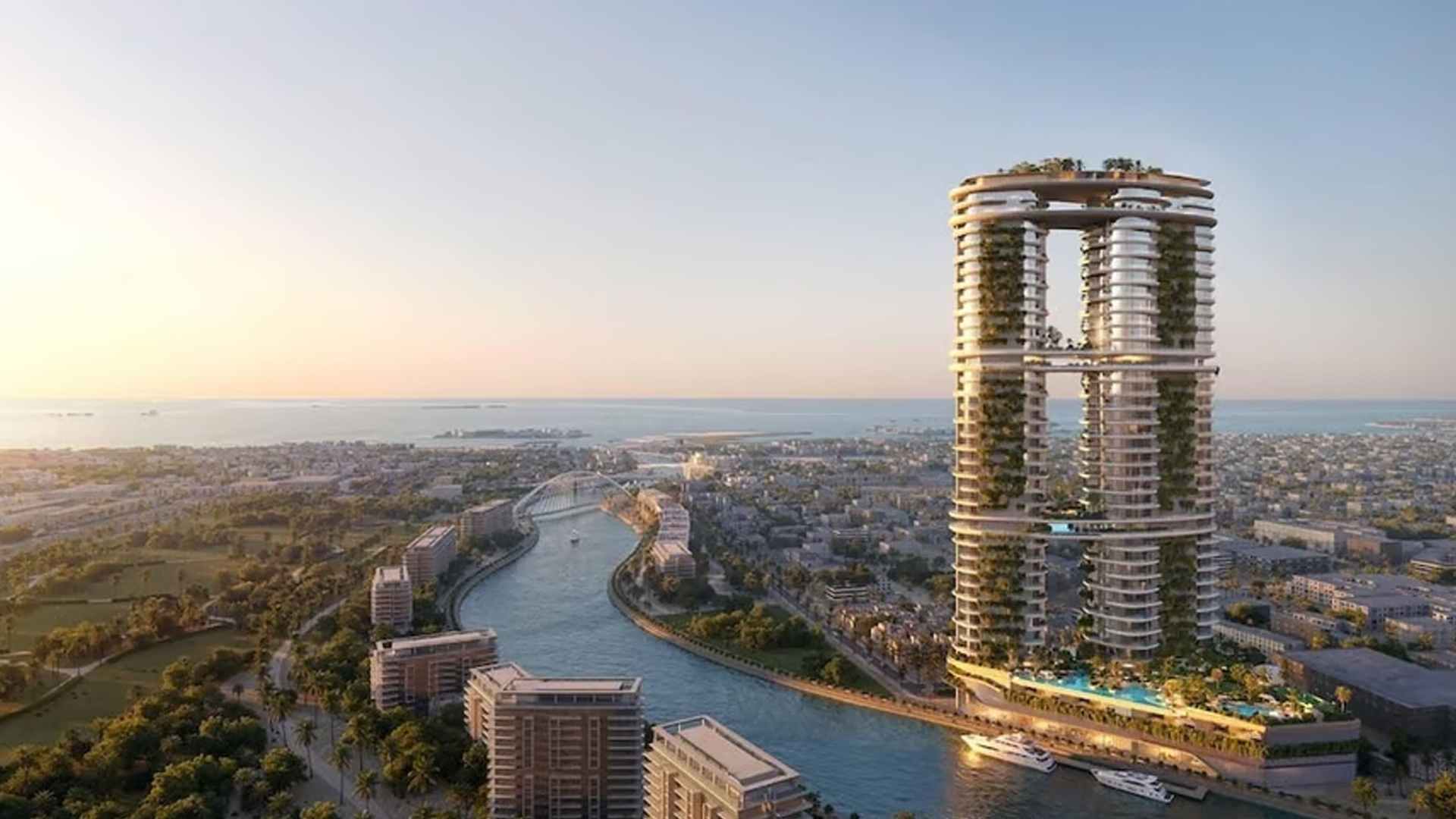 Amali Residence at Dubai Water Canal